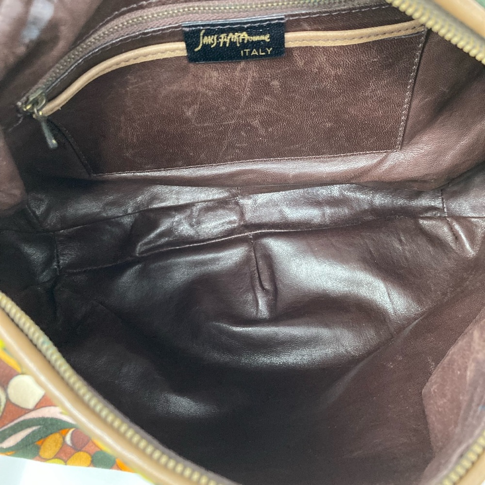 Averardo Bessi For Saks Fifth Avenue Velvet Two Way Bag - Picture 11 of 14